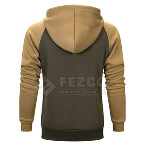 Último diseño sudaderas con capucha para hombre de alta calidad de talla grande 100% algodón transpirable invierno hecho Pakistán Casual patrón sólido con capucha - Product Image 2