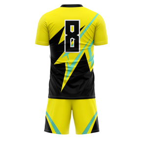Conjunto de camiseta de fútbol para hombre, novedad de 2025, uniforme de fútbol impreso sublimado de diseño personalizado OEM para adultos - Product Image 4