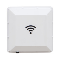 Lecteur de cartes de contrôle d'accès étanche IP65 en ABS, gestion des véhicules, longue portée 33dbm, interface RS232, fréquence 860-960MHz