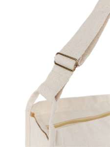 Sac messager en toile urbaine, sac bandoulière pour ordinateur portable, voyage, trajets quotidiens, fermeture éclair, style bohème, 14x14x5 pouces - Product Image 5