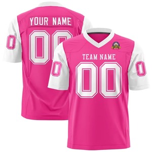 Maillot de football américain personnalisé pour hommes, uniforme en polyester 195GSM, impression numérique, entraînement d'équipe, vêtements de sport pour match - Product Image 6