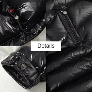 Chaqueta acolchada brillante personalizada de calidad superior para hombre, chaqueta acolchada brillante para hombre, chaqueta acolchada con capucha para hombre y mujer - Product Image 6