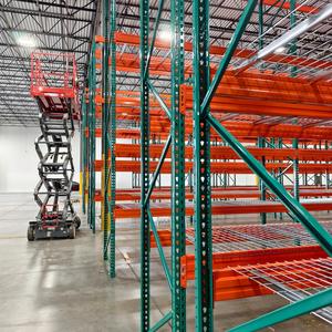 American Standard Steel Frame Warehouse Pallet Racking System Adjustable Height Industrial Storage Setup for Stacking <b>Racks</b> - Product Image 2