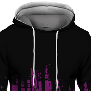 Sweat à capuche tendance pour l'hiver, style streetwear, cordon de serrage réglable, couture numérique durable, tenue décontractée quotidienne, option de superposition légère - Product Image 6