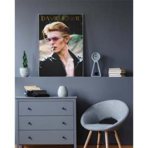 Modern Style David Bowie <b>Poster</b> Paper Cigarette Wall Art - Product Image 4