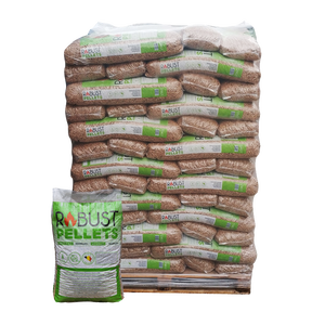 Granulés de bois de qualité supérieure certifiés A1 Din Plus EN 2 x 15 kg Briquettes Origine Royaume-Uni Combustible de cuisson en gros - Product Image 1