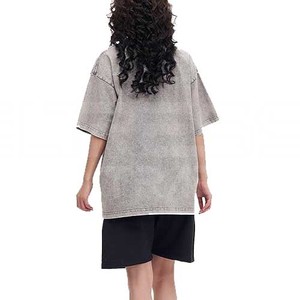 Camiseta de lavado ácido de alta calidad, camisetas de hombre de alta calidad, venta al por mayor, camisetas de manga corta para hombre, proveedor de Pakistán - Product Image 5