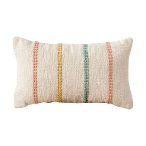 Funda De Almohada Bohemia copetuda de Textiles indios H/L Cojín decorativo tejido a mano Almohada bohemia de lujo Venta caliente - Product Image 2