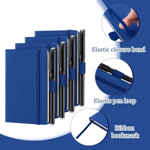 Personalizado A6 A7 Pequeño bolsillo Mini diario Bloc de notas diario Pu cubierta de cuero forrado planificador Impresión de cuaderno - Product Image 4