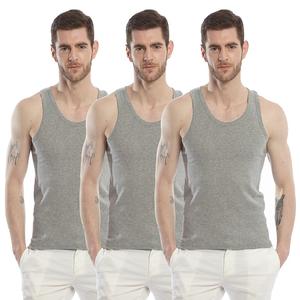 เสื้อกล้ามออกกำลังกายผู้ชายแบบแห้งเร็วสำหรับฤดูร้อน ผลิตตามสั่ง ระบายอากาศได้ดี เหมาะสำหรับฟิตเนสและกีฬา สไตล์ลำลอง ถักทอ พิมพ์ลายแบบซับลิเมชั่น - Product Image 1