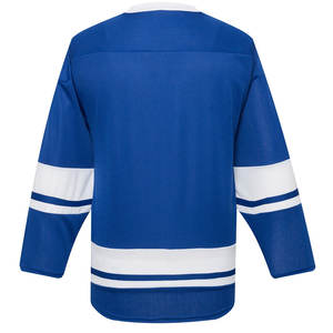 Maillots de hockey sur glace personnalisés pour hommes, haute qualité, respirants, imprimés par sublimation, 100% polyester - Product Image 2