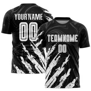 Maillot de football personnalisé de qualité supérieure, léger, à séchage rapide, respirant, unisexe, pour adultes, vêtements de sport pour clubs et ligues amateur - Product Image 1