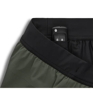 2024 alta calidad OD verde Fitness Shorts comodidad cintura elástica corto poliéster gimnasio pantalones cortos para hombres mujeres High Street algodón - Product Image 4