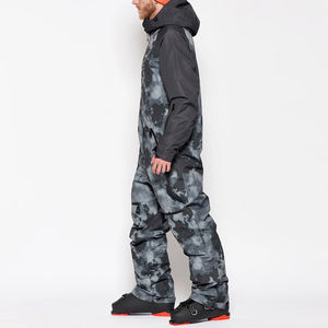 Nouveautés : Combinaisons de ski personnalisées avec logo, grandes tailles, respirantes, coupe-vent, fermeture éclair intégrale, élégantes, en polyester/nylon 240g, imprimées sur mesure - Product Image 4