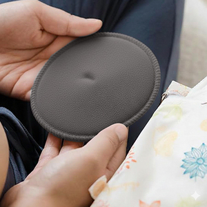 Coussinets d'allaitement doux réutilisables, coussinets absorbants pour le sein pour le confort et l'utilisation quotidienne des jeunes mamans - Product Image 1