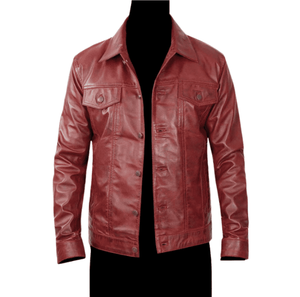 ESPRIT เสื้อแจ็กเก็ตหนังแท้แฟชั่นสำหรับฤดูหนาวผ้าซับในระบายอากาศได้ดี - Product Image 2