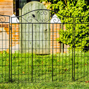 Valla Decorativa de Aluminio para Jardín, Barrera de Seguridad para Animales, Protección de Plantas, Tamaño Personalizado Disponible, Modelado 3D de Fábrica - Product Image 4