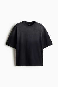 เสื้อยืดคอตตอนทรงหลวมแบบมินิมอล ทรงบ็อกซี่ โอเวอร์ไซส์ - Product Image 4