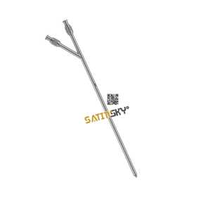 Suction Tubes BARON 13 CM Dental Instruments Satinsky Brand Model SSE-111313679 CE Certified Class III Manual Scissors Premium - Product Image 5