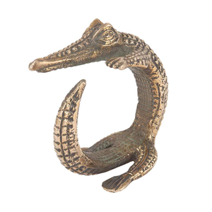 Rond de serviette en laiton de haute qualité avec porte-serviette de forme attrayante et design design design créatif meilleure vente - Product Image 6