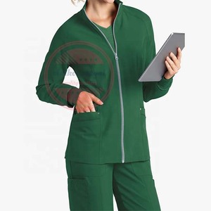 Uniforme de gommage à manches longues de haute qualité Veste de gommage médical pour infirmière - Product Image 4