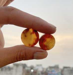 World Craft Impex Direct Buffalo/Botón de cuerno de vaca en blanco Natural Pink Animal Style Técnica cruda para la industria de botones - Product Image 6