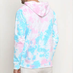 Bajo MOQ Nuevo estilo En stock Sudaderas con capucha básicas para hombres Tie Dye Impresión Logotipo personalizado Sudaderas con capucha para adultos - Product Image 3