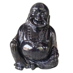 Estatua tallada de Buda Aventurina azul de alta calidad hecha a mano escultura religiosa estilo Chakra disponible en todos los tamaños - Product Image 3