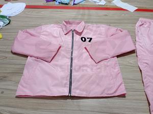 Conjunto Deportivo de Alta Calidad, Chaqueta Cortavientos con Cremallera y Bordado, Pantalones Deportivos de Nailon, Chándal Cortavientos - Product Image 3