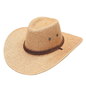 Sombreros Vaqueros Occidentales de Tela de Algodón Tejida de Construcción Duradera - Calidad Premium Personalizable para Uso en Exteriores en Todas las Estaciones - Product Image 2