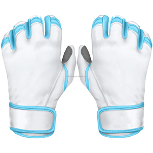 Gants de frappe de baseball à manchette courte, confort premium, pour entraînement sportif LBBSC-0027 - Product Image 6