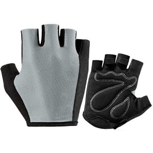Gants de moto, de course et de cyclisme antidérapants, demi-doigts, professionnels, compatibles avec les écrans tactiles, couleurs et tailles personnalisables, écologiques - Product Image 1