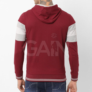 Sweats à capuche personnalisés Streetwear Oem Low Cotton Blended hoodies avec logo personnalisé sur fermeture éclair Sweats à capuche fabriqués au Pakistan - Product Image 2