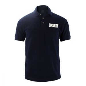 Polo à logo brodé personnalisé pour garde de sécurité Uniformes d'été à manches courtes utilitaires de première classe Vente en gros - Product Image 3
