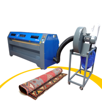 Machine de nettoyage électrique pour tapis avec pompe à moteur et roulement pour hôtels