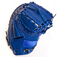 Guantes de béisbol con diseño de logotipo personalizado guantes de béisbol juveniles de cuero originales al por mayor guante de béisbol de entrenamiento deportivo