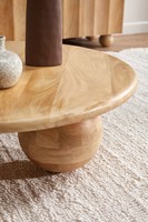 Table basse de luxe moderne à plateau rond pour salon et appartement