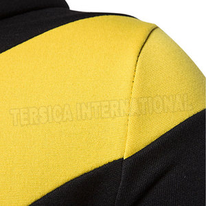 เสื้อมีฮู้ดผู้ชาย,เสื้อมีฮู้ดสีเหลืองและสีดำไซส์ใหญ่พิเศษ - Product Image 5