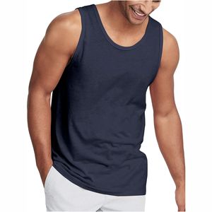 Débardeur de sport respirant en polyester à séchage rapide pour homme, col en V, coupe musculaire, sans manches, pour la musculation et la gym - Product Image 1