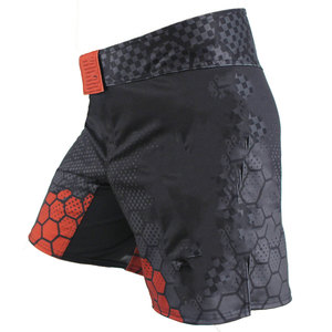 Shorts de boxe personnalisés pour adultes, service OEM en gros, impression numérique, 100% polyester, design de logo personnalisé, vêtements d'arts martiaux - Product Image 6
