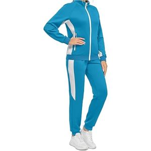 Ensemble de survêtement pour femmes en gros, de haute qualité, uni, imprimé, à capuche, léger, en polyester/coton, longueur totale - Product Image 1