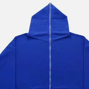 Ventes en gros, stock disponible, sweats à capuche pour hommes, fermeture éclair intégrale, streetwear vintage, surdimensionné, sweats à capuche à fermeture éclair intégrale pour hommes - Product Image 6