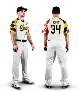 Ensemble d'uniformes de baseball de performance personnalisables Production OEM respirante avec impression par sublimation pour les tailles jeunes et adultes - Product Image 2