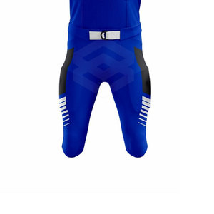 Uniforme de football américain tendance, design estival respirant, 100% polyester, couleurs et tailles personnalisables, service OEM - Product Image 6