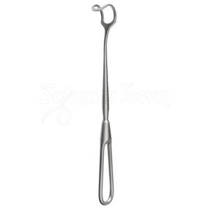 Gretractor 8 pouces 18mm large lame 60 degrés émoussé deux trous écarteur chirurgical en acier inoxydable - Product Image 1