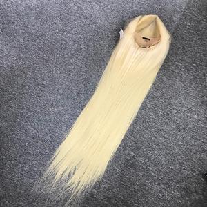 Artículo popular Peluca de color rubio recto Peluca ondulada de cabello crudo vietnamita Peluca frontal de encaje HD Extensiones de cabello crudo Vietnam Whole Salle - Product Image 3