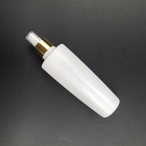 Bouteille de shampooing et d'après-shampooing en plastique PET cylindrique blanc personnalisée de 250 ml (8 oz) avec pompe rechargeable pour lotion corporelle hydratante cosmétique - Product Image 3