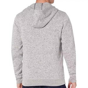 Sudadera con capucha básica de algodón de color liso con media cremallera, diseño personalizado, extragrande, nueva moda, invierno 2026, precio económico - Product Image 2