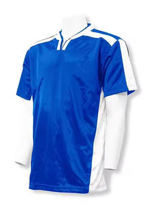 Maillot de football unisexe à manches courtes en polyester 100% de la dernière saison avec un design et un logo personnalisés, de haute qualité pour la promotion - Product Image 3