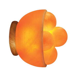 Lámpara de sal del Himalaya tallada a mano Artesanías naturales únicas para regalos de amor Producción al por mayor Lámpara de sal para cuenco de fuego - Product Image 6